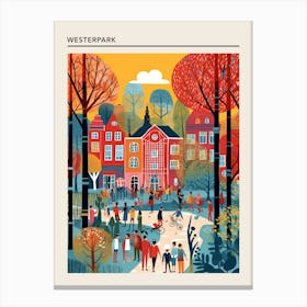 Westerpark Amsterdam Netherlands 4 Canvas Print