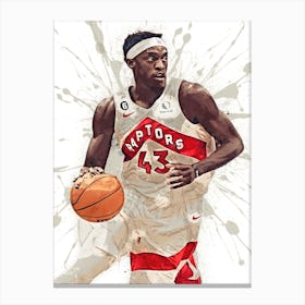 Pascal Siakam Toronto Raptors Canvas Print