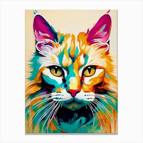 Galactic Cat Canvas Print