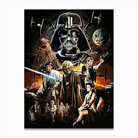 Star Wars Star Wars movie Canvas Print