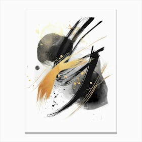 Abstract Brushstrokes Canvas Print 11 Canvas Print