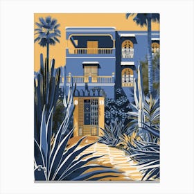 Egyptian Villa Canvas Print