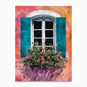 Window Box Canvas Print