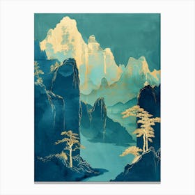 Chinese Landscape 15 Canvas Print