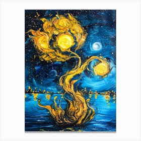 Twilight Tree Canvas Print