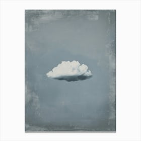 Cloud Wall Art Painting Grey Gray Sky Print Canvas Print