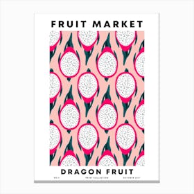 Dragon Fruit Fruit Market Canvas Print