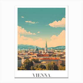 Vienna Cityscape Canvas Print