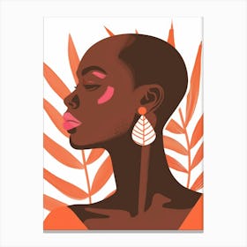 Afro-American Woman 31 Canvas Print