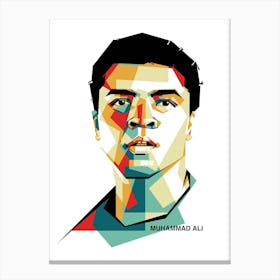 Muhammad Ali Wpap Canvas Print