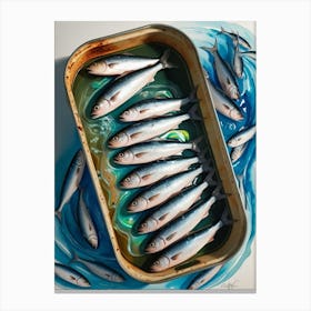 Sardines 35 Canvas Print