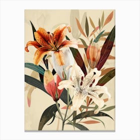Lily Painting 4 Canvas Print