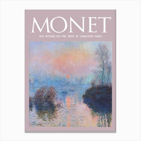 Claude Monet 9 Canvas Print