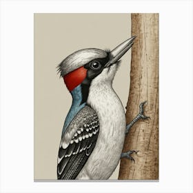 Woodpecker 2 Canvas Print