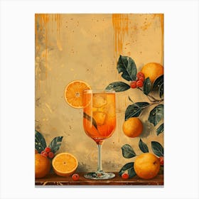 Aperol Spritz Art Print 453 Canvas Print