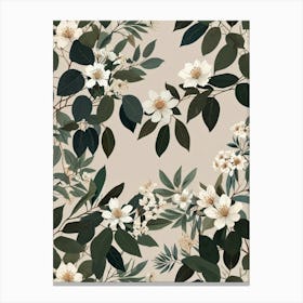 Floral Pattern 9 Canvas Print