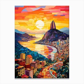Rio de Janeiro's Skyline Symphony Canvas Print
