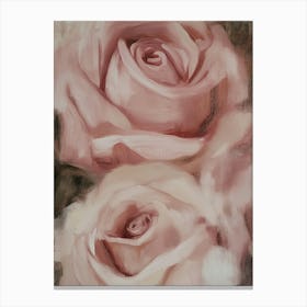 Pink Roses Canvas Print