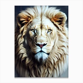 Lion Head 57 Canvas Print