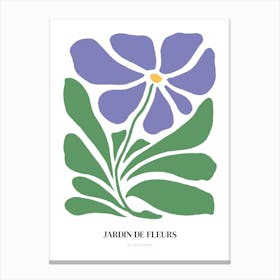 Jardin De Fleurs No 4 Canvas Print