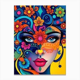 Flux Schnell A Stunning Illustration Of A Vibrant And Colorful 1 Canvas Print