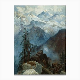 The Mountains Canvas Print