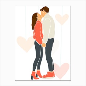 Valentine'S Day Canvas Print