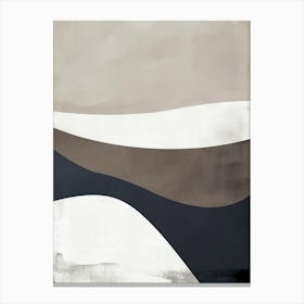 Organic Harmony Minimalist Style Canvas Print