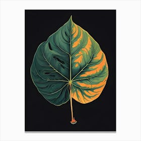 Leaf Art 3 Canvas Print