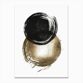 Black And Gold Canvas Print 19 Canvas Print