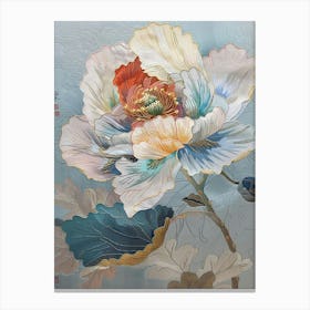 Chinese Flower Painting 101 Canvas Print