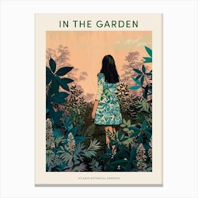 In The Garden Poster Atlanta Botanical Gardens 3 Canvas Print