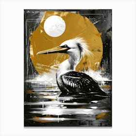 Pelican 4 Canvas Print