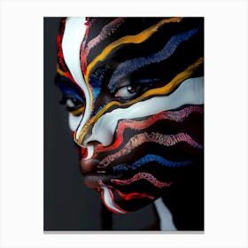 "Artistic Makeup: Pure Colors Photo" Canvas Print