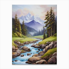 Mountain Stream 6 Canvas Print