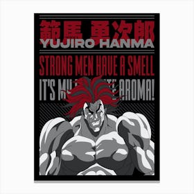 Baki Hanma Anime Poster 3 Canvas Print