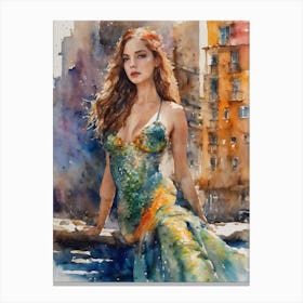 Mermaid 16 Canvas Print