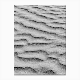 Sand Ripples Canvas Print