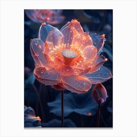 Lotus Flower 37 Canvas Print