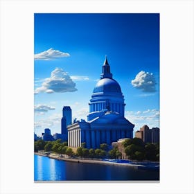 Columbia  Photography Canvas Print