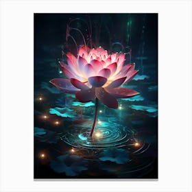 Lotus Flower 12 Canvas Print