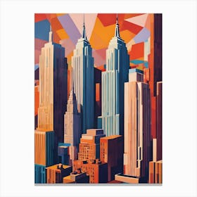 New York City Skyline 2 Canvas Print