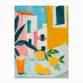 Valencian Juice 1 Canvas Print