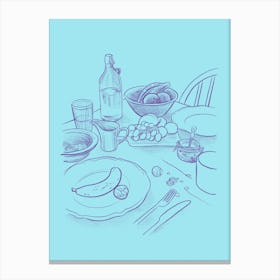 Breakfast #1 Canvas Print