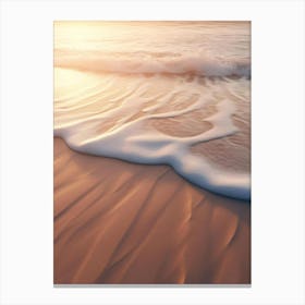 Sunset On The Beach 5 Canvas Print