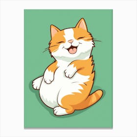 Cute Cat 1 Canvas Print