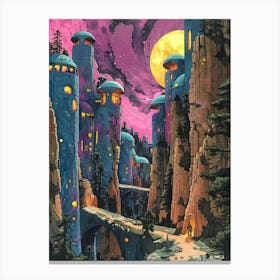 Slumbertown Canvas Print