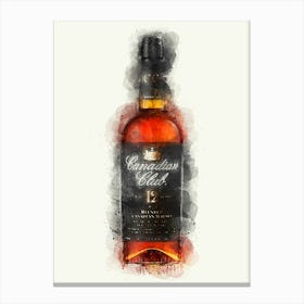 Canadian Club Whisky 1 Canvas Print