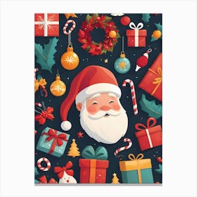 Christmas Background Canvas Print