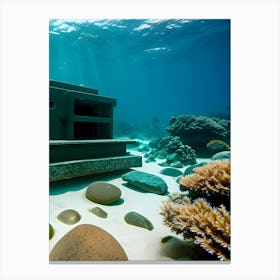 USO: A Very Very Strange Sea-Reimagined 4 Canvas Print